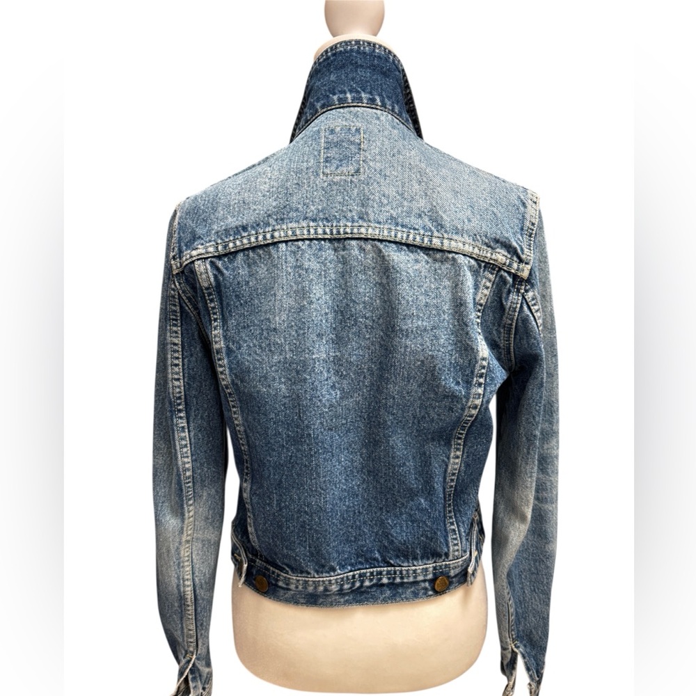 Lois Vintage 70s/80s Distressed Denim Jacket - Picture 6 of 11